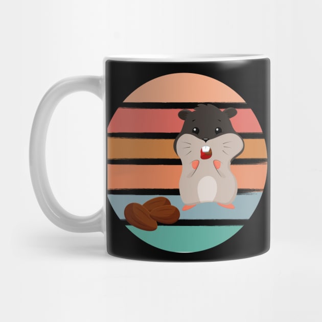 Cute Eating Hamster by shirtsyoulike
